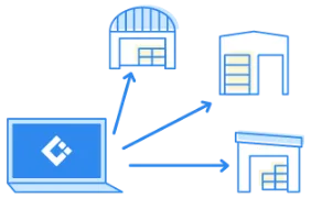 出荷可能倉庫の追加
