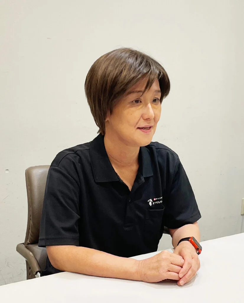 通信販売事業部
GM(グループマネージャー) 中松聡美さま